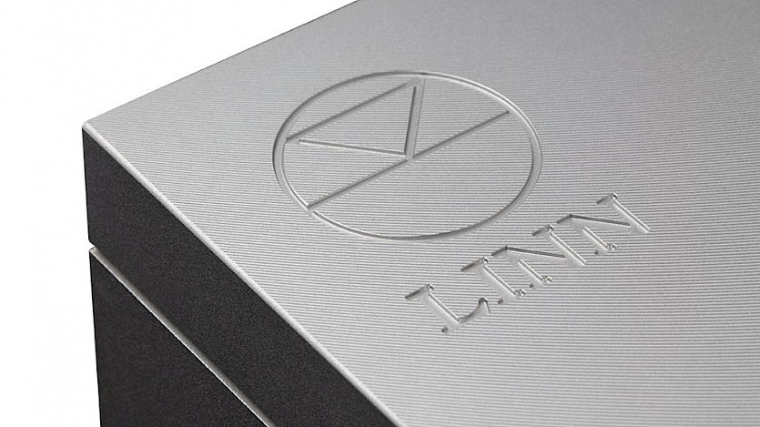 linn logo machined on the case of the klimax dsm