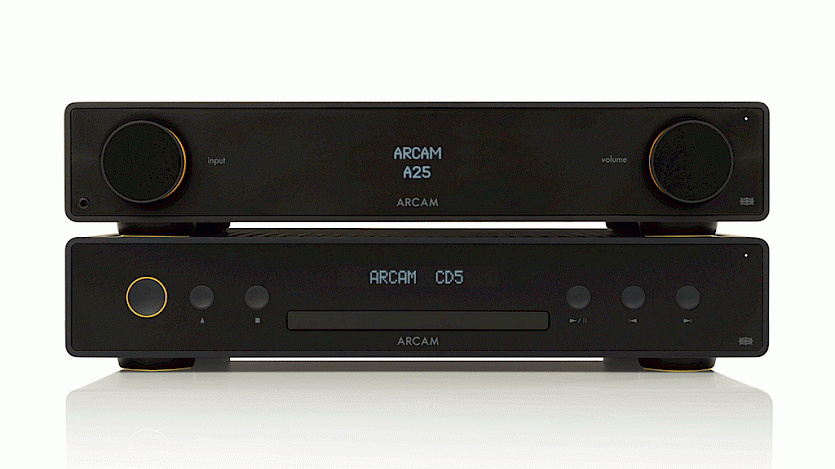 arcam radia stack front view