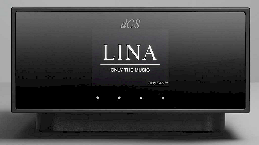 front view of dCS lina ring dac